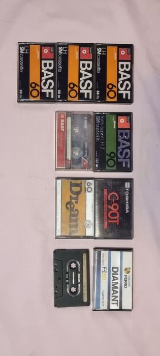 Casete audio Basf,Agfa superferro