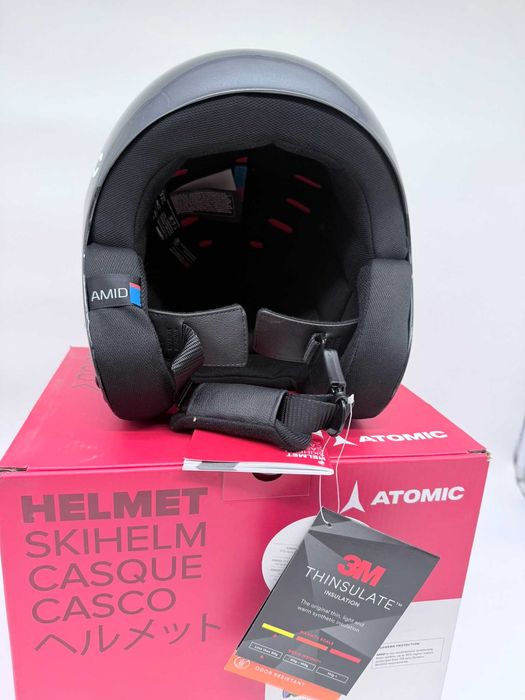 Casca ski schi snowboard Atomic Redster WC AMID FIS Black S 55-56
