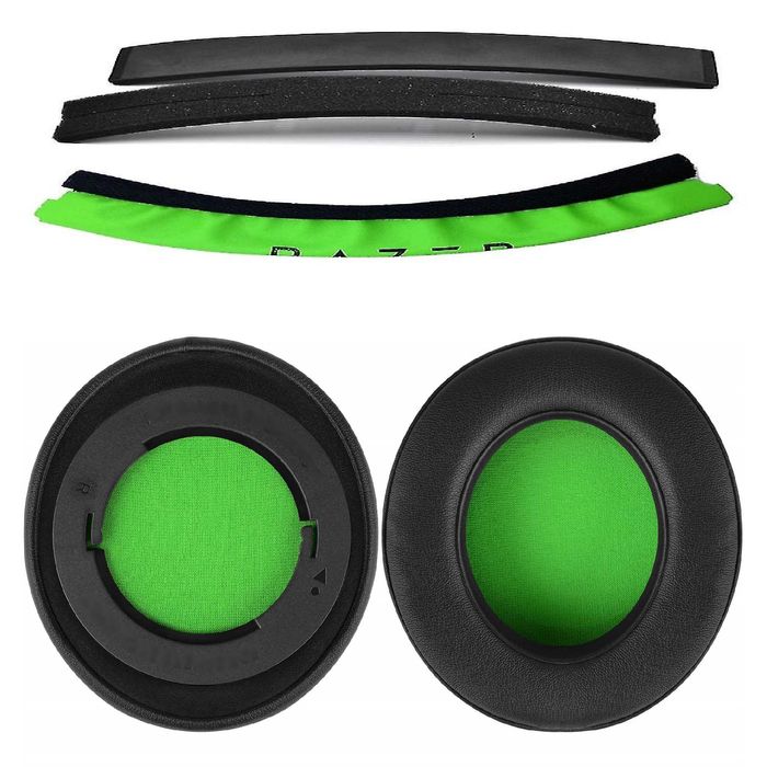Set 2 bureti + Banda pentru casti Razer Kraken 7.1 V2 Pro / V2