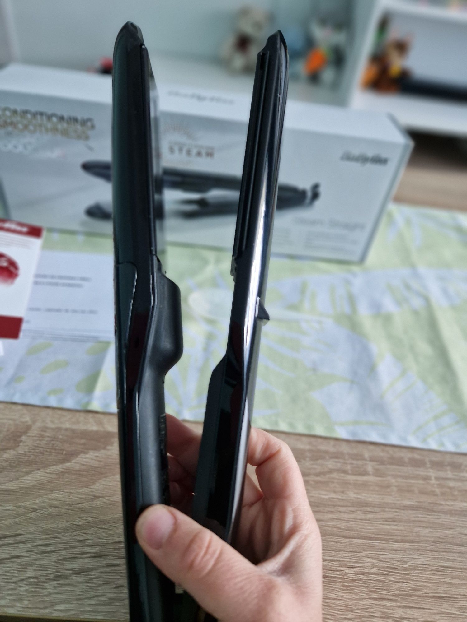Преса за коса с пара Babyliss Steam Conditioning