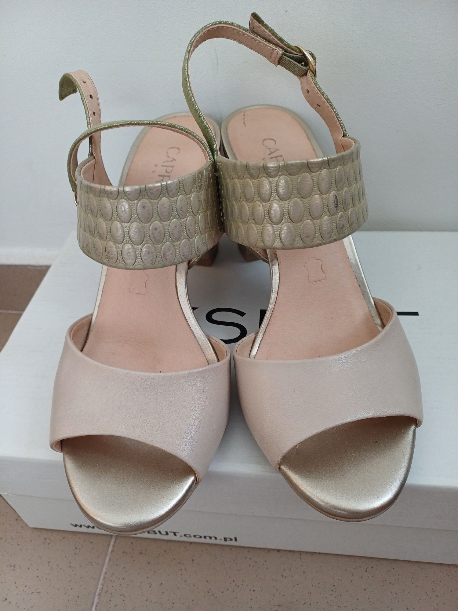 Sandale elegante piele