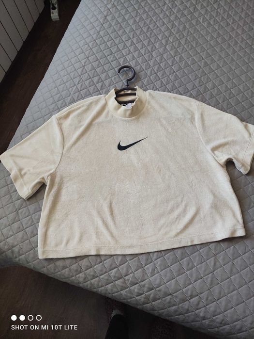 Тениска NIKE W nsw mock ss trry ms