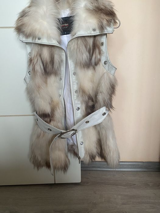 Безрукавка с мехом