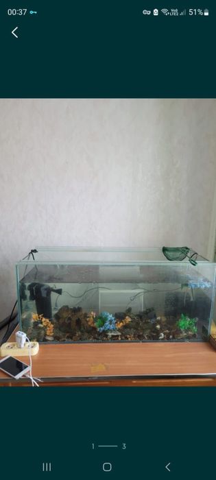 Аквариум без принадлежностей