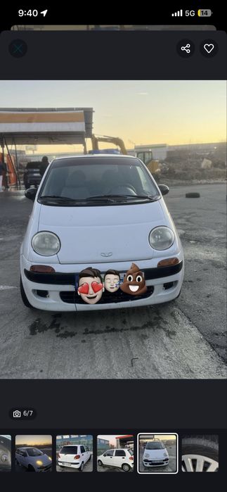 Daewoo matiz 2008 essential benzina ACTE LA ZI