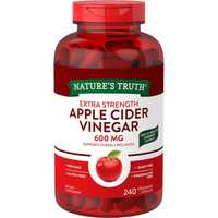 Яблочный уксус Nature's Truth Apple Cider Vinegar 600мг 240капсул