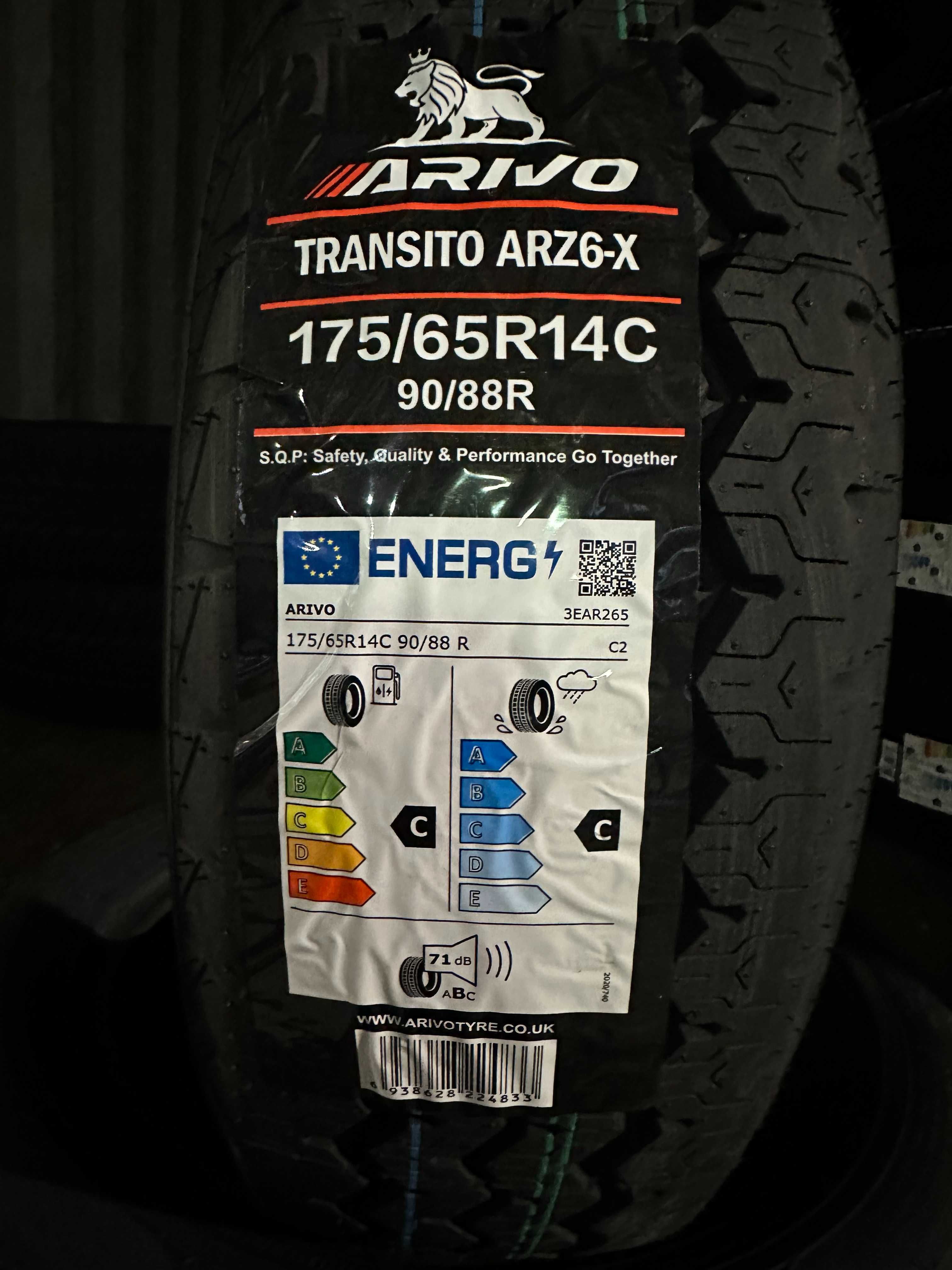 Нови летни бусови гуми ARIVO TRANSITO ARZ6-X 175/65R14C 90/88R НОВ DOТ