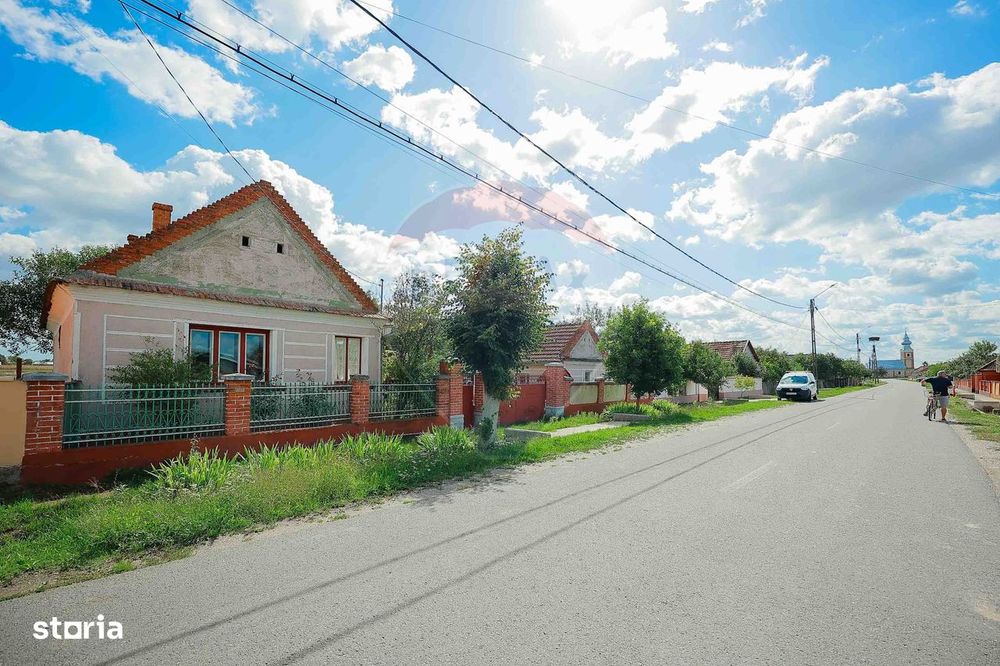 Casǎ cu 4 camere de vânzare  și teren 4063 mp, în Ineu, Bihor