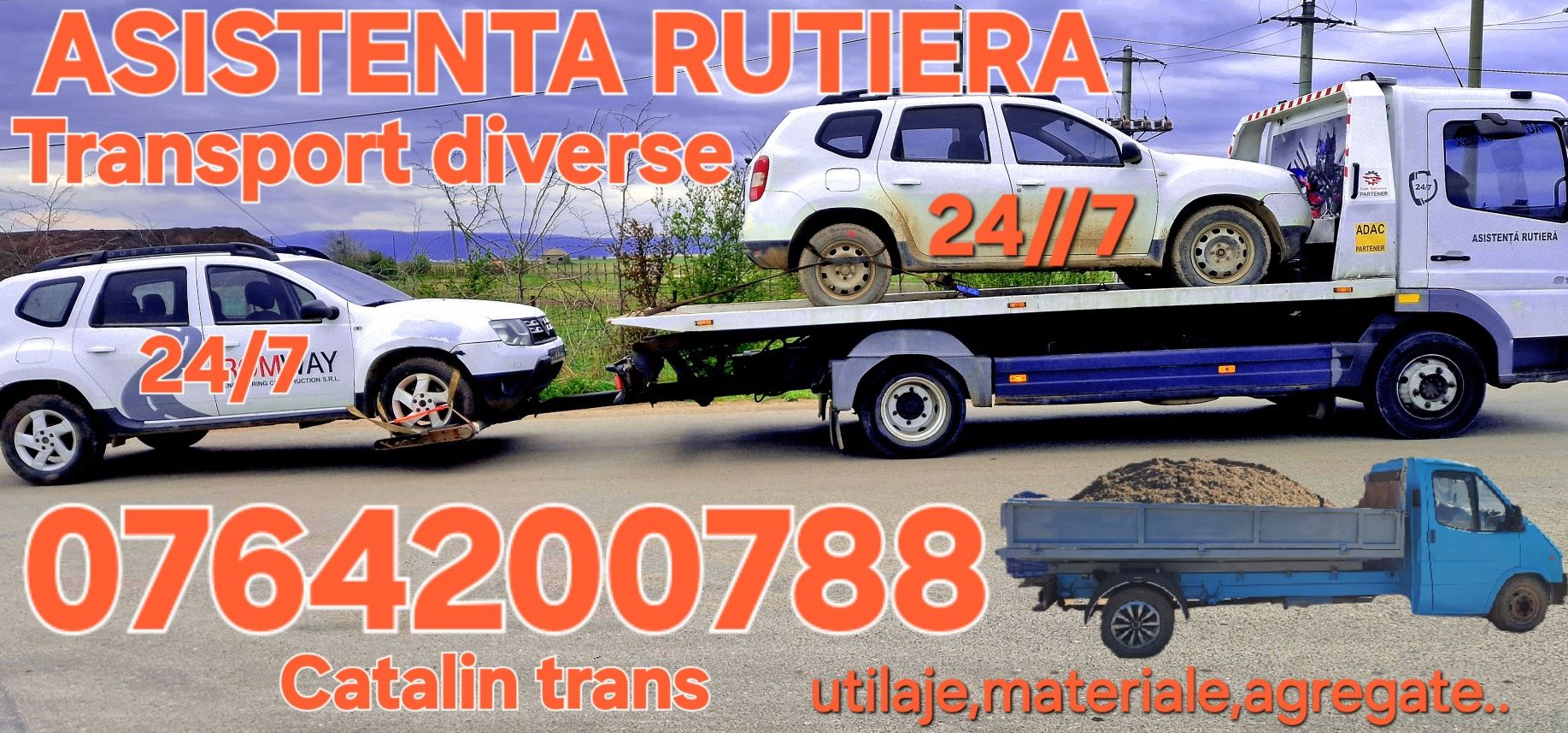 Tractari -transport diverse