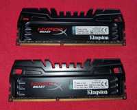 Memorie PC 16GB DDR3 Kingston HyperX BEAST 1600MHz CL9 KHX16C9T3K2/16X