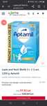 Lapte praf aptamil nutri-biotic 1+