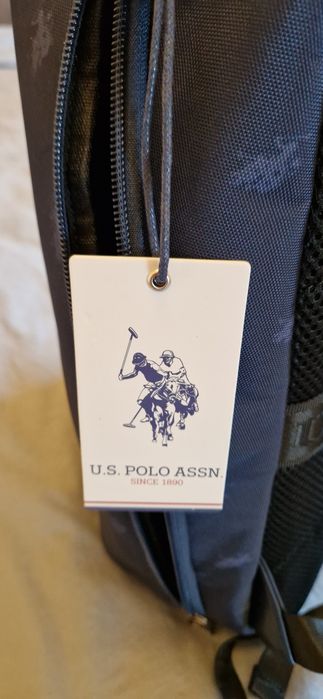 Geanta U.S. Polo Assn albastra noua