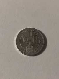moneda de colectie 1000 lei (2001)
