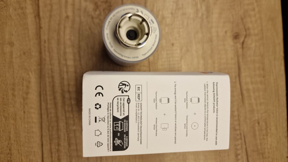 Termostat inteligent pentru calorifer Sonoff Zigbee