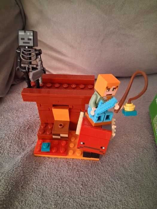 Minecraft Nether Lava Battle