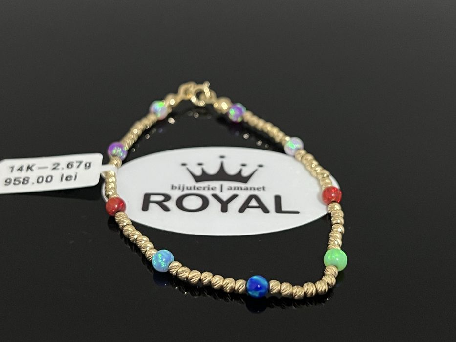 Bijuteria Royal CB : Bratara dama aur 14k 2,67gr lungime 17cm