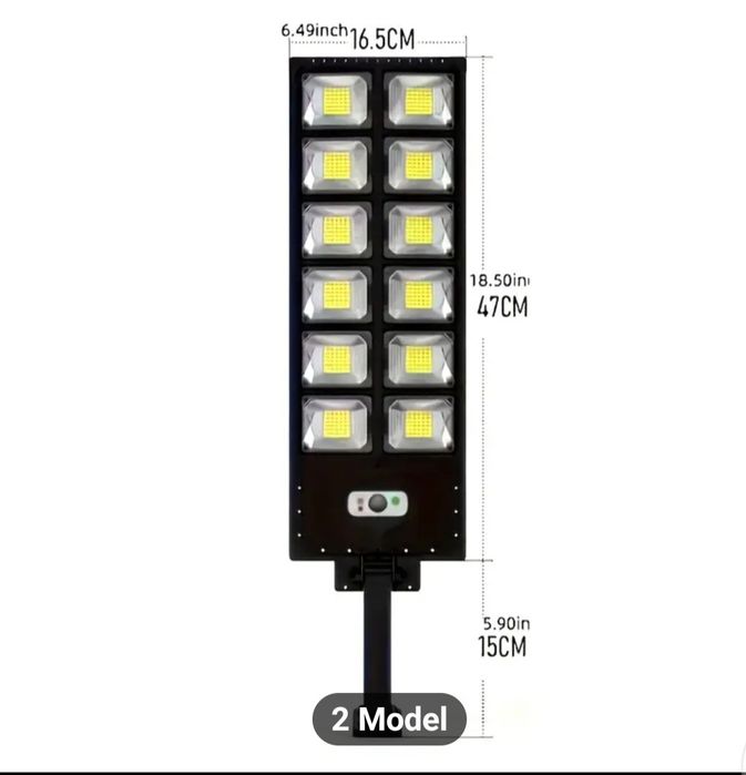 Lampa solara stradala foarte mare