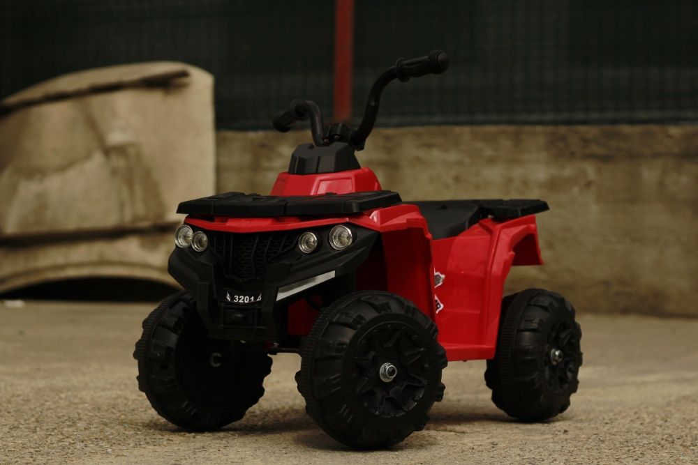 ATV electric pentru copii Panda BB3201 25W baterie 6V 4.5Ah #RED