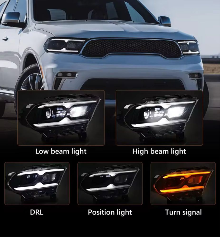 Комплект фарове Dodge Durango 2021-2023