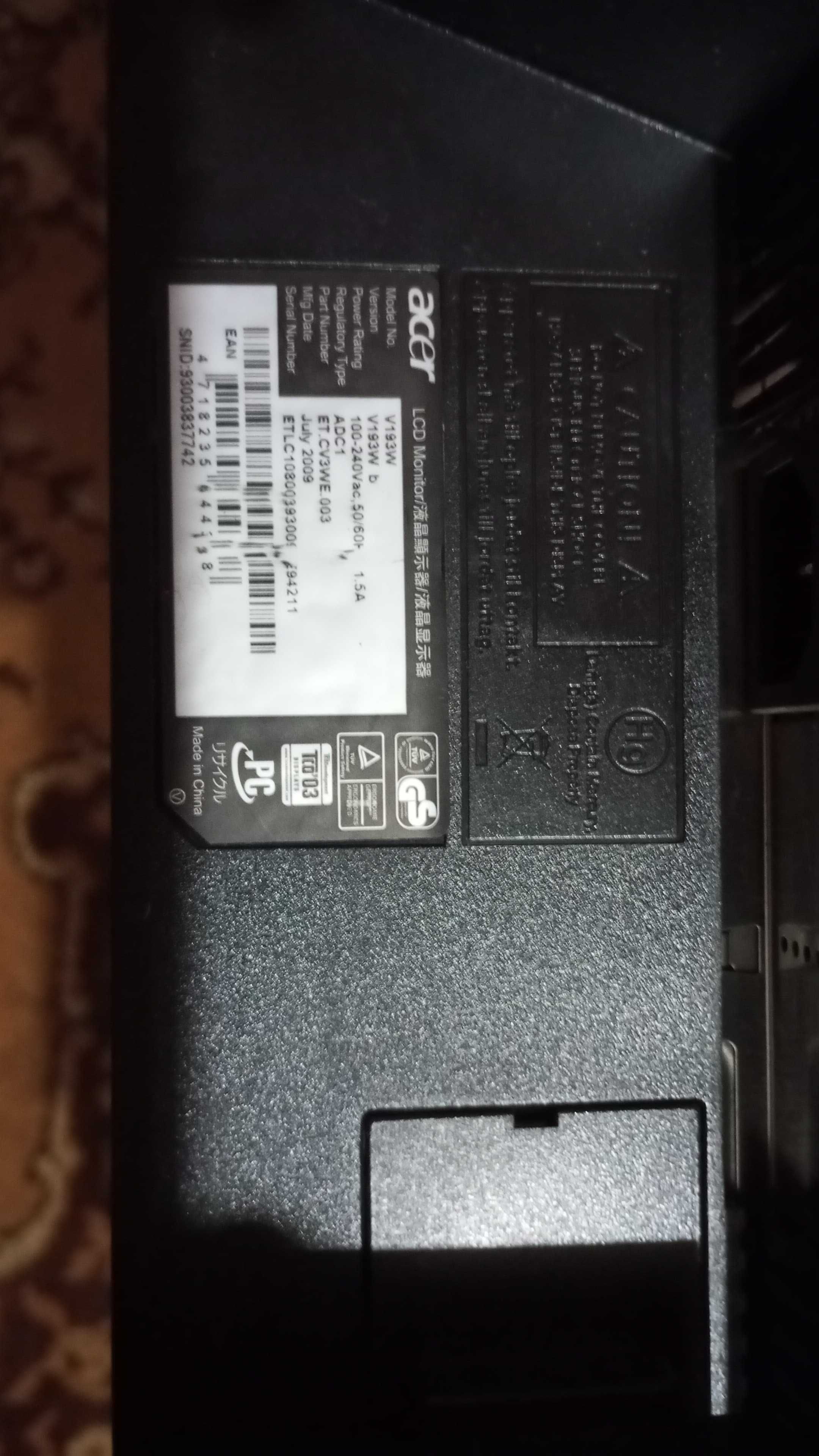 Монитор Acer V193W
