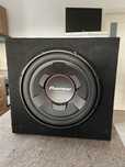 Set Subwoofer auto Pionner 500-600W + Amplificator 500 W