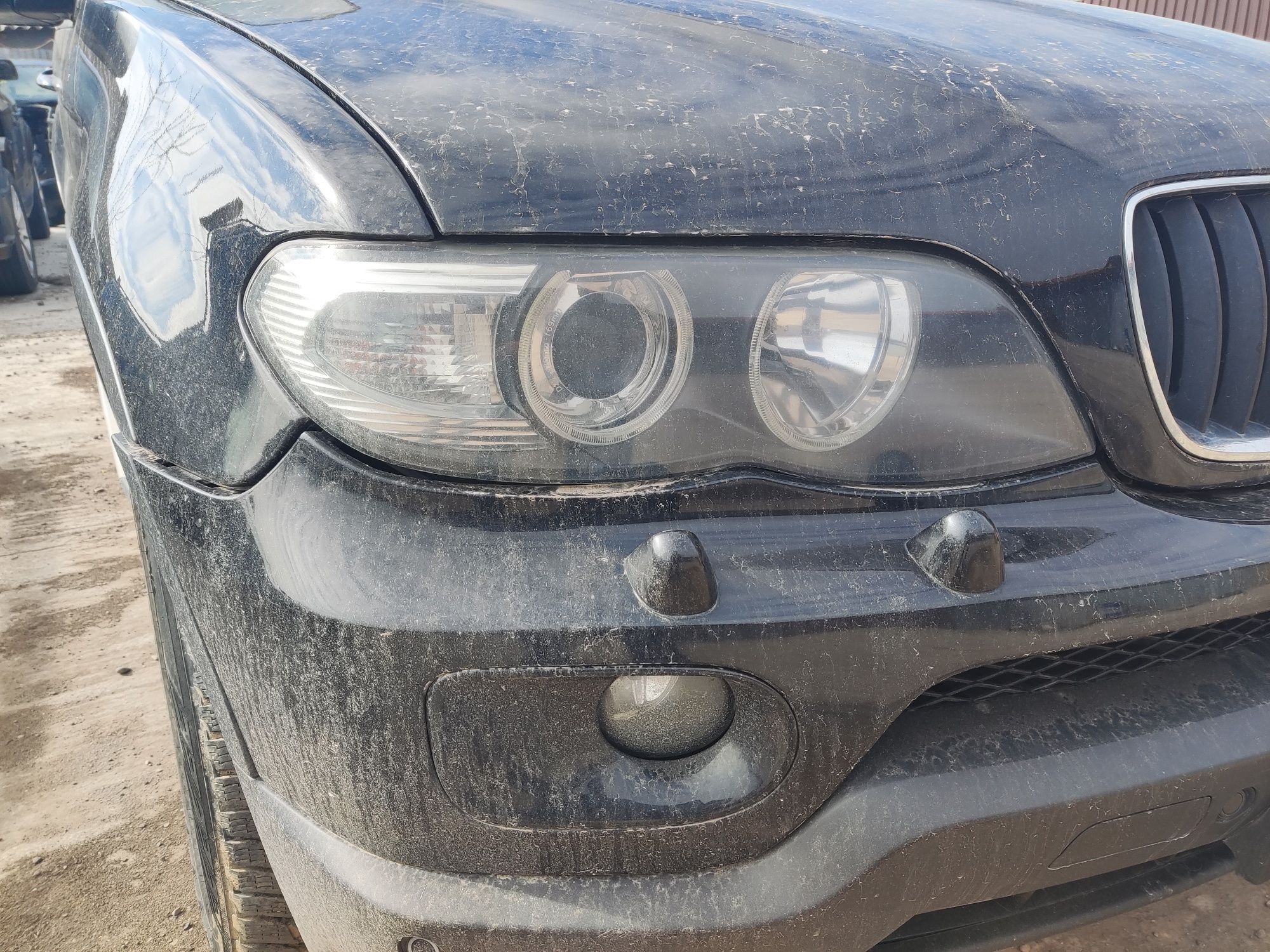 Capota, faruri, bară față, aripi, trager complet BMW X5 E53 3.0d 218cp