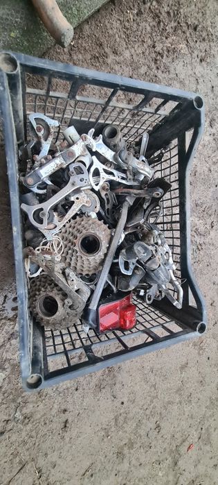 Vând roti și accesorii bicicleta shimano