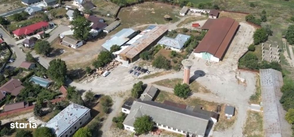 Vând bază agricolă Agromec Zorleni, jud. Vaslui
