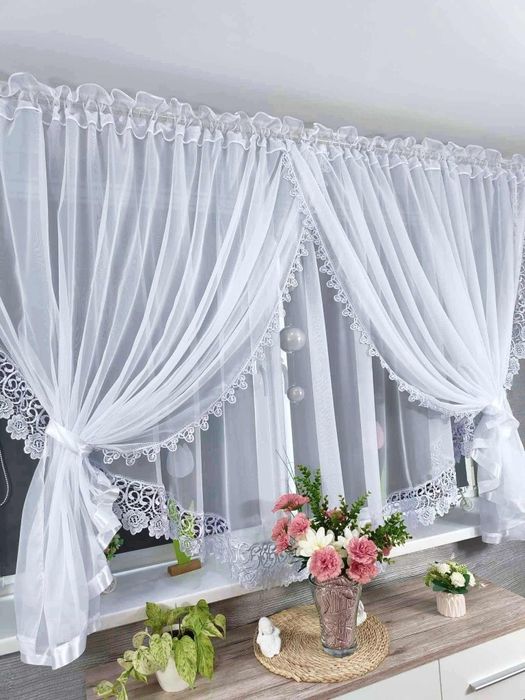 Perdele cu broderie 3d