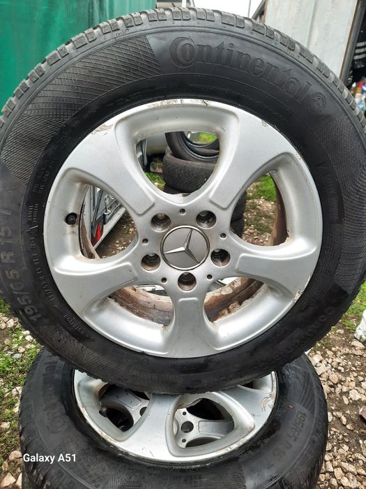 Ляти джанти зимни за мерцедес 5×112, 15цола.