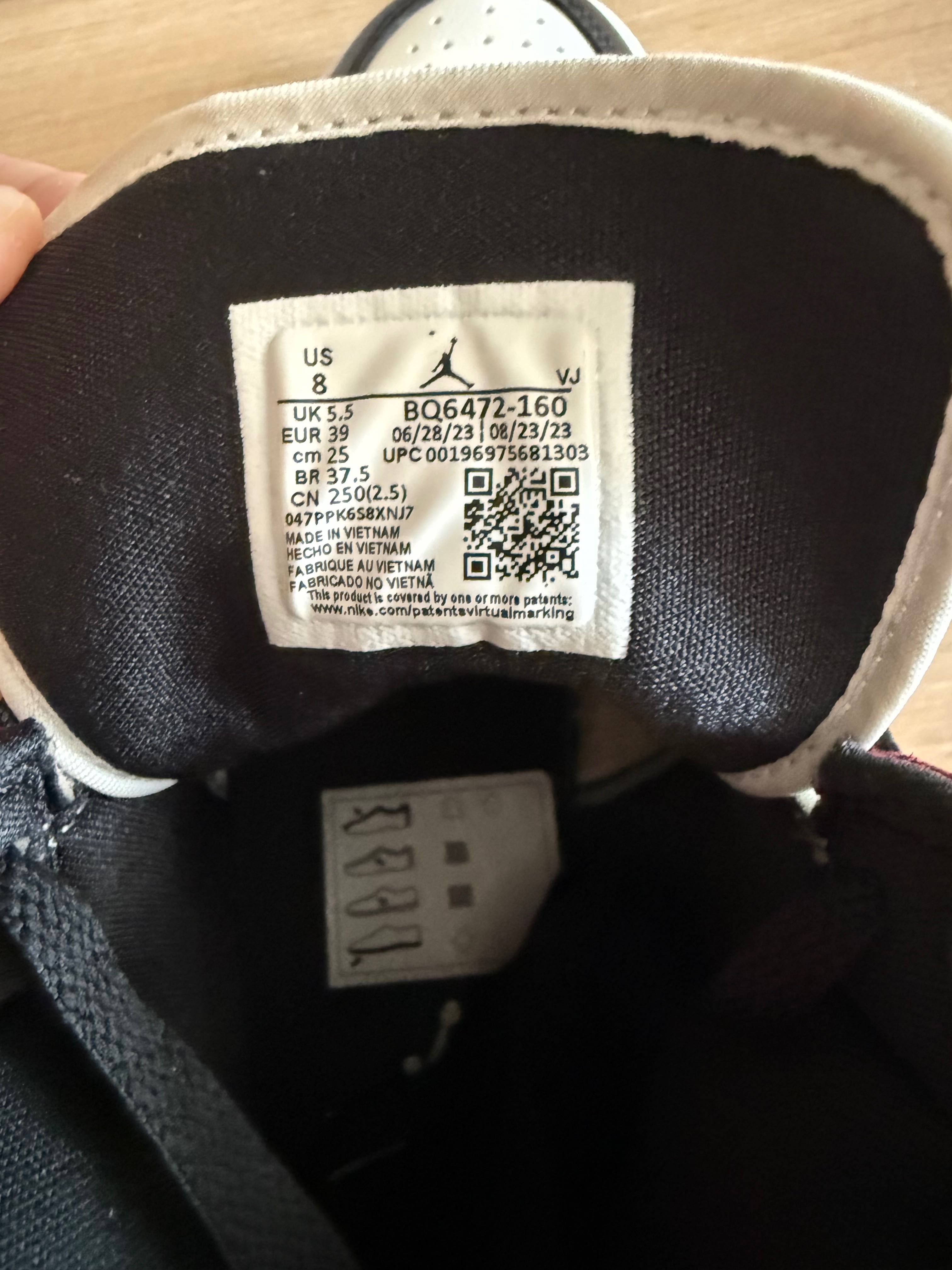 Nike jordan air 1-/39 номер/