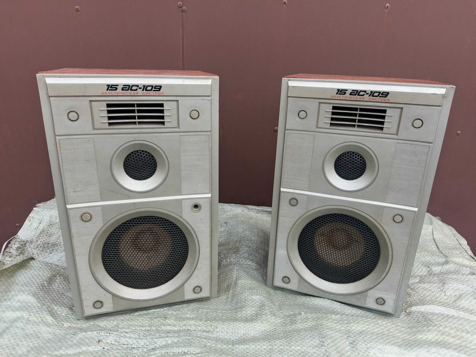 Колонки винтаж. СССР 15 АС-109 «Вега».