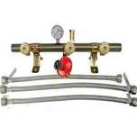 Centralina 3 butelii gpl/propan complet echipata cu regulator
