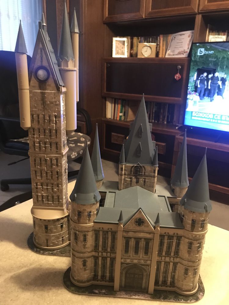 3D пъзел Хари Потър замъците Ravensburger & Gogwarts