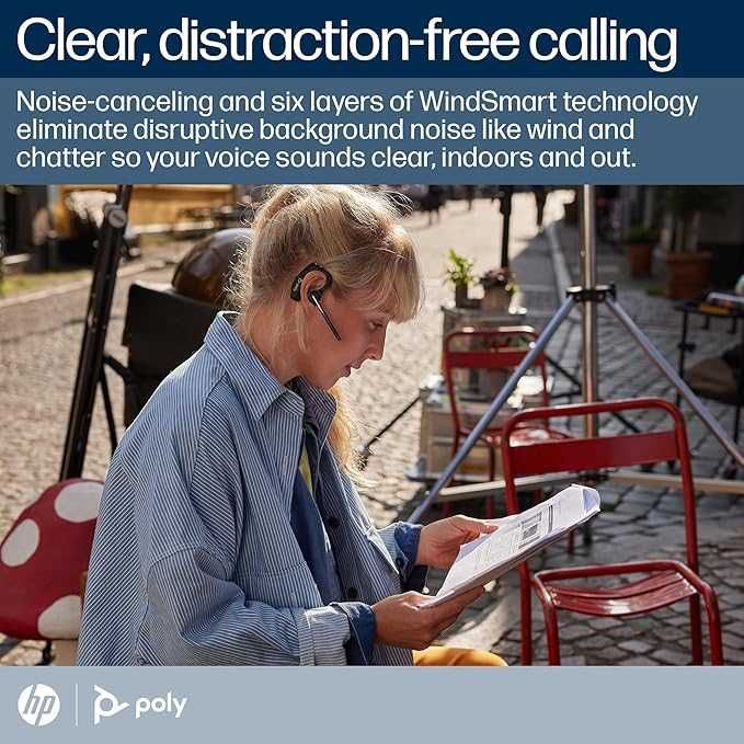 Plantronics Voyager 5200 гарнитура с шумоподавлением и голосовым