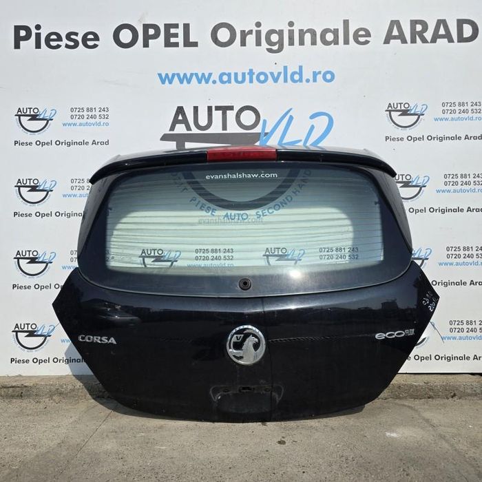 Haion Z20R negru cu luneta Opel Corsa D facelift