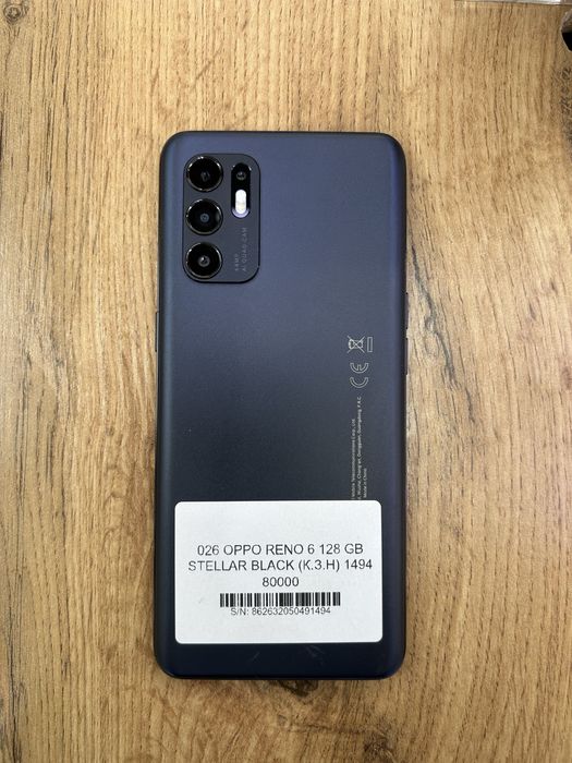 Oppo reno 6 128 Gb с гарантией