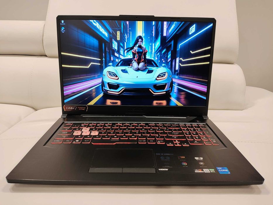Laptop gaming Asus TUF 17,3" intel core i7 -11800H, video RTX 3050 TI