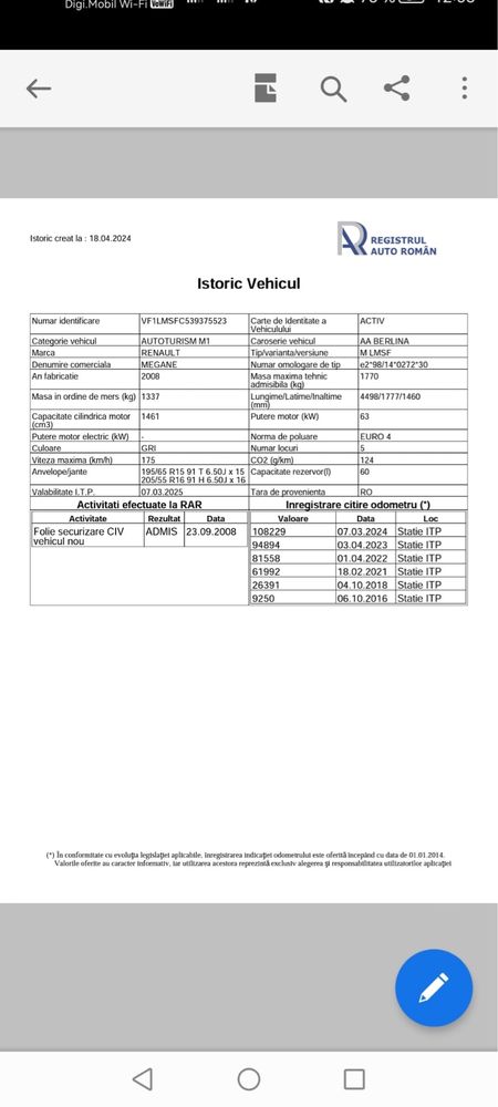 Renault Megane 2 2008