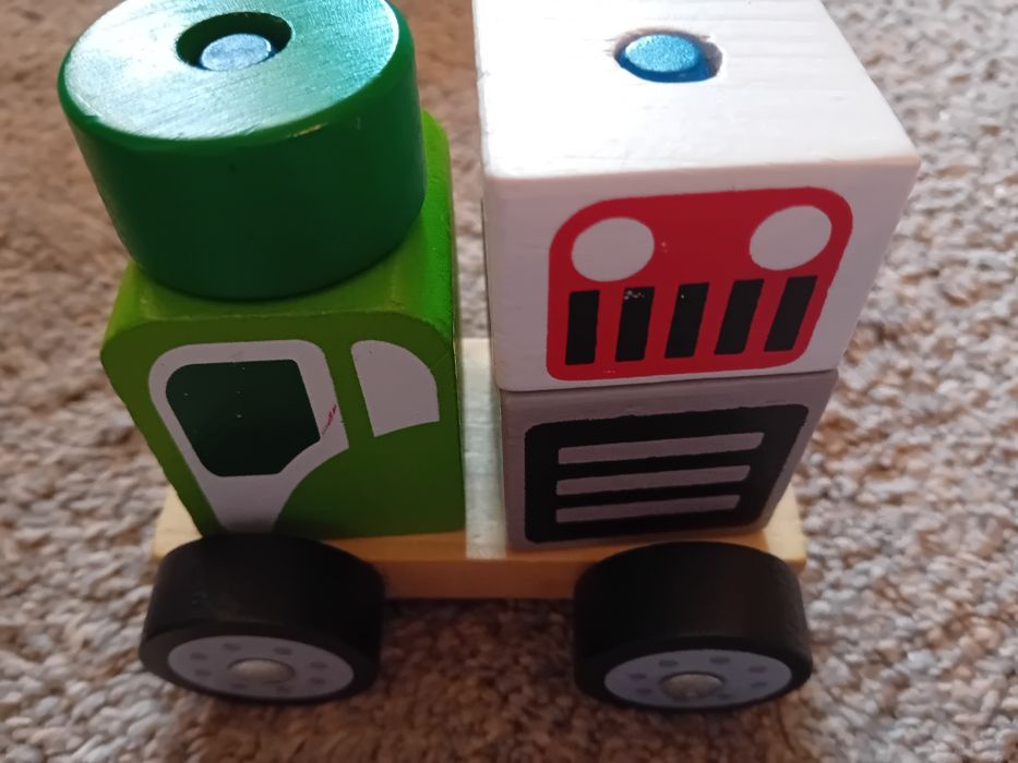 Дървено влакче за сглобяване