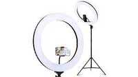 Ring Light LED, Lampa circulara 26cm cu trepied si suport telefon