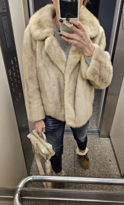 Haina blana naturala nurca