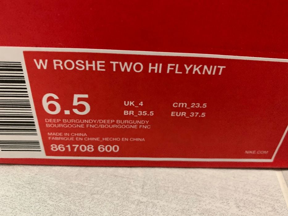 Nike Roshe Two Hi Flyknit