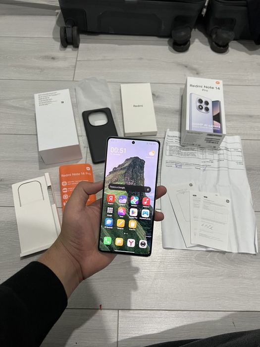Игравой Xiaomi Redmi Note 14 Pro (512 гб и Озу 12 гб) полный Комплекты