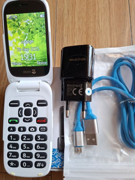 Super telefon clapeta,meniu Ro,nou.