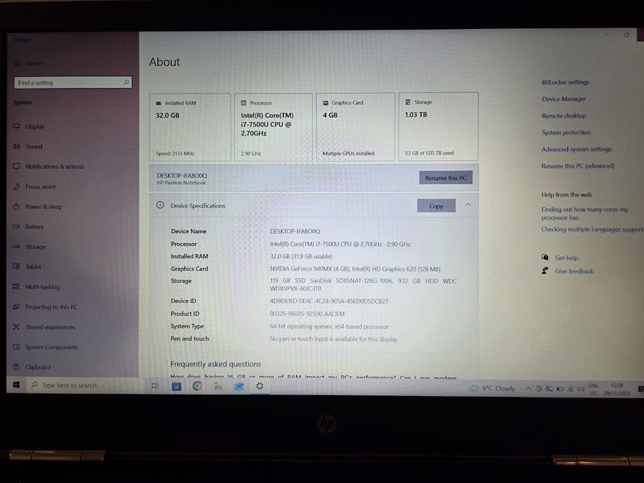 Laptop-uri i3 / i5 / i7
