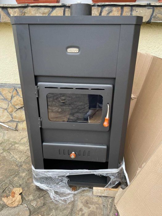 Прити камина на дърва с водна риза НОВА