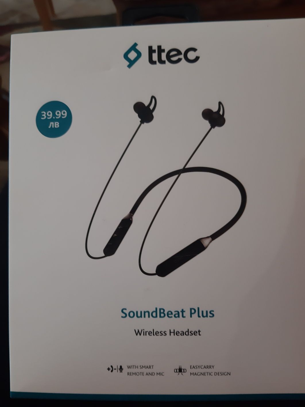 3 броя ttec Wireless Headset безжични слушалки