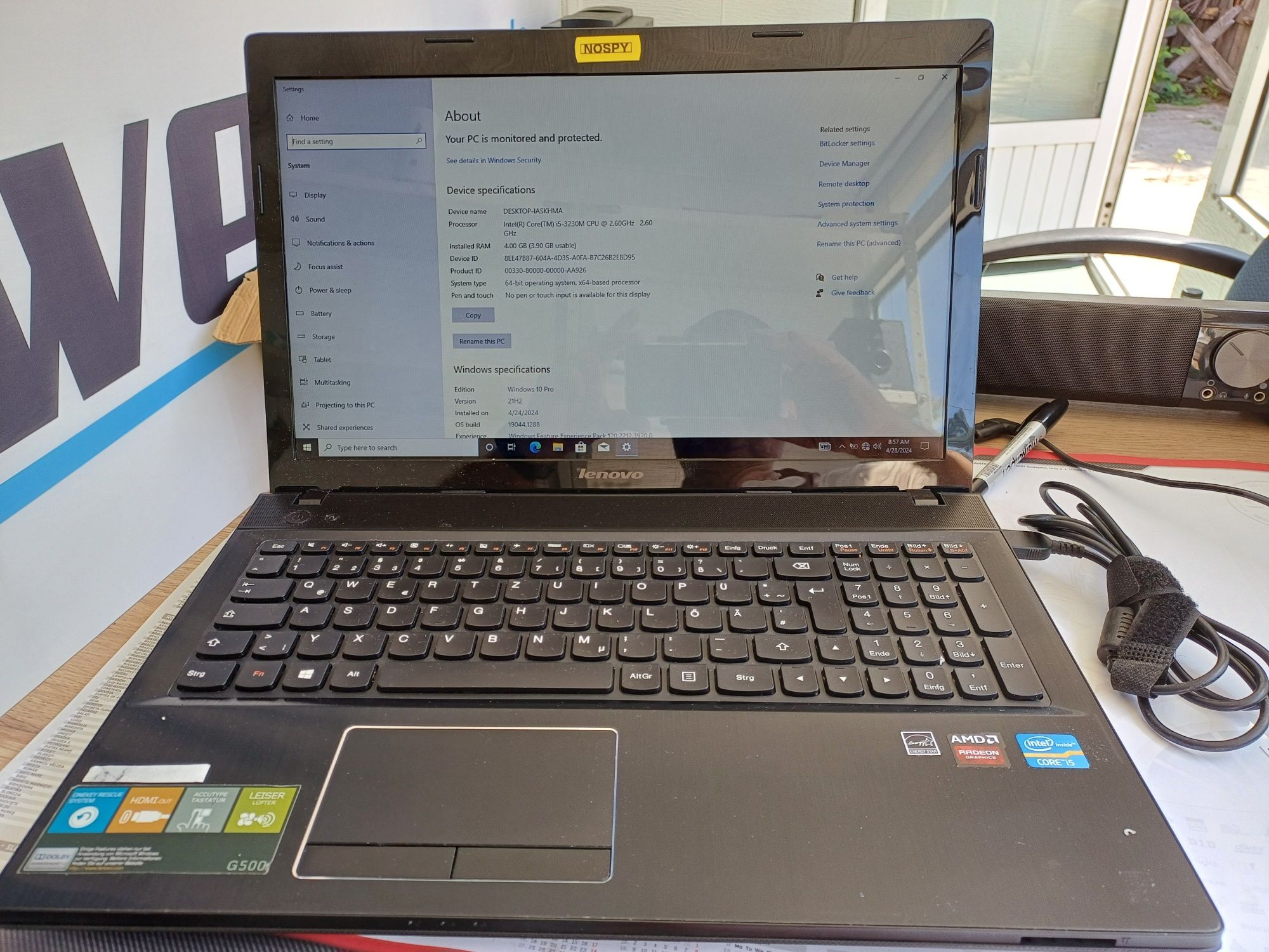 Laptop cu procesor I5