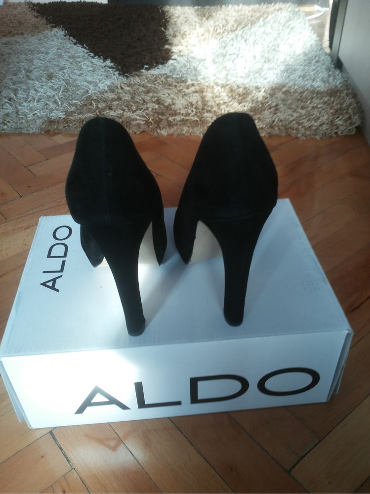 Pantofi Aldo piele intoarsa
